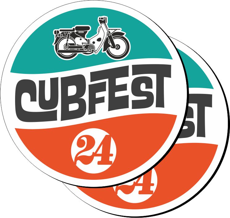 SBBA CUBFEST 2024 STICKER x2 - 80mm